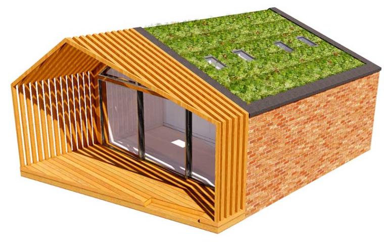 Green Roof Studio Space
